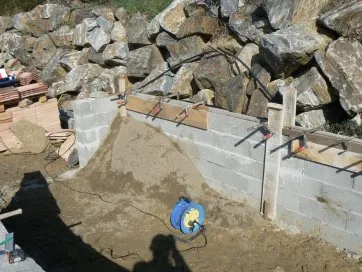 Coffrage linteaux et poteaux