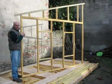 Ossature Pignon droit