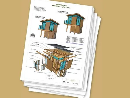 Plans de construction en bois (cabanes & abris)