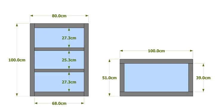Dimensions fenêtres