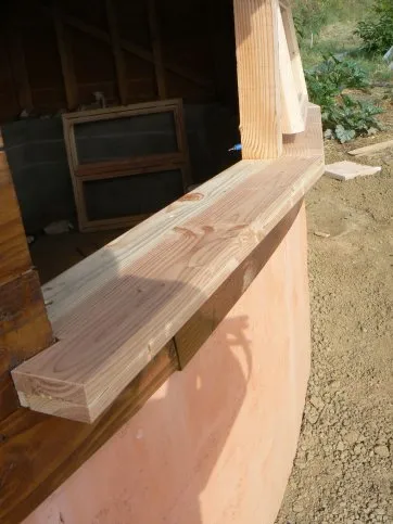 Le rebord de fenêtre