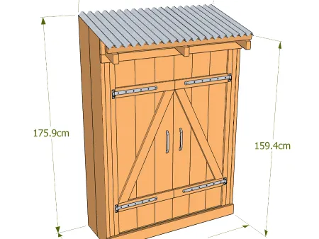 Dimensions générales de ma cabane