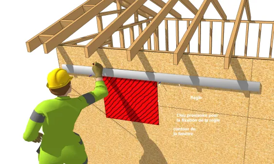 Délimiter la zone d’ouverture