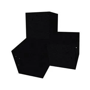 Connecteur SUNDIY pente 20° Noir mat RAL 9005 - 120mm à 3 directions - Forme L1