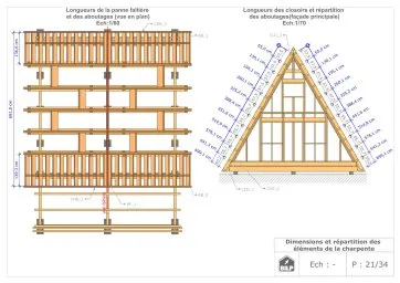 Extrait de plan du modèle NINA