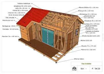 Vue éclatée AMANDA_C