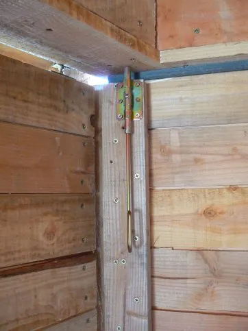 Liaison entre la coulissante et la basculante