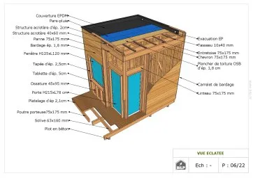 Vue éclatée JOHANNA_A