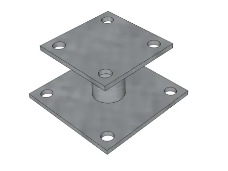 Les fixations de poteaux