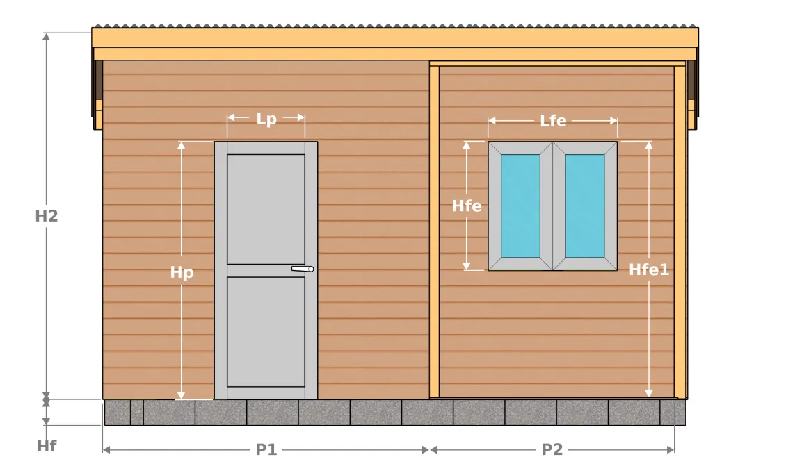 Vue façade principale