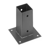 Ancre à visser pour poteau en bois