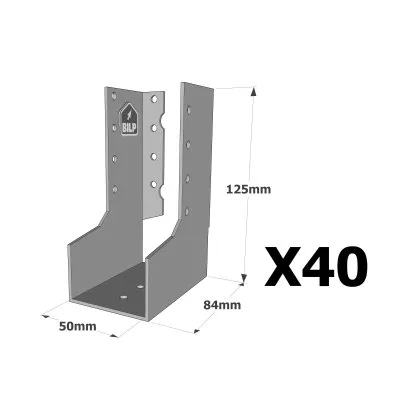 Sabots à ailes intérieures, gamme SAI CLASSIQUE (épaisseur 2mm) - Réf. SAIL300/50/2_40