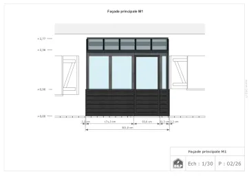 Dimensions du modèle FALIA