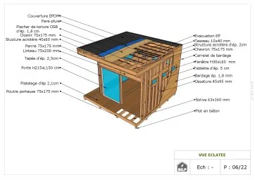 Vue éclatée ALOYSA_B