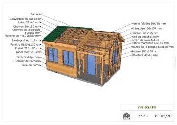 Vue éclatée ALIDA_B