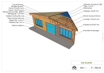 Vue éclatée OLIVIA_C