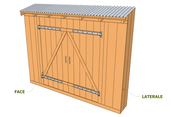 Murs FACE et LATERAL
