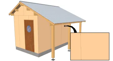 Revêtement en contreplaqué