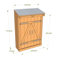 Vignette de l'article : Dimensions générales de ma cabane