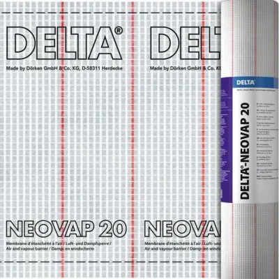 Pare-vapeur translucide et armé DELTA-NEOVAP 20 - 1.5 x 50m - CDT : rouleau - Réf. 02205408