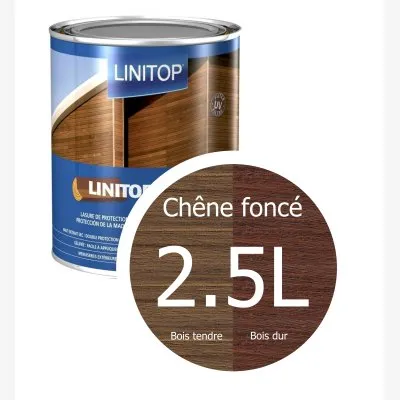 LINITOP SOLID : Lasure de protection avec filtre UV nouvelle génération - Réf. L266
