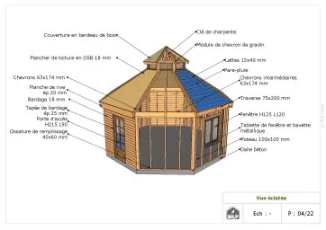 Vue éclatée ARMAELA_B
