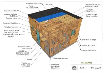 Vue éclatée LOUISA_B