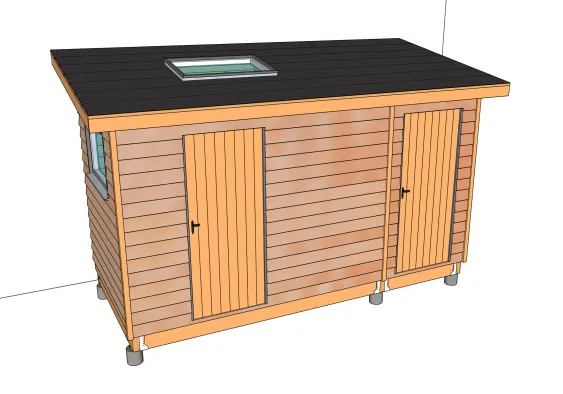 Cabane RENARD monopente