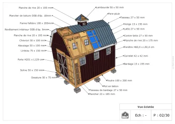 Vue éclatée SOPHIA_B