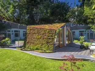 Zoom sur la cabane concept de cc-studio