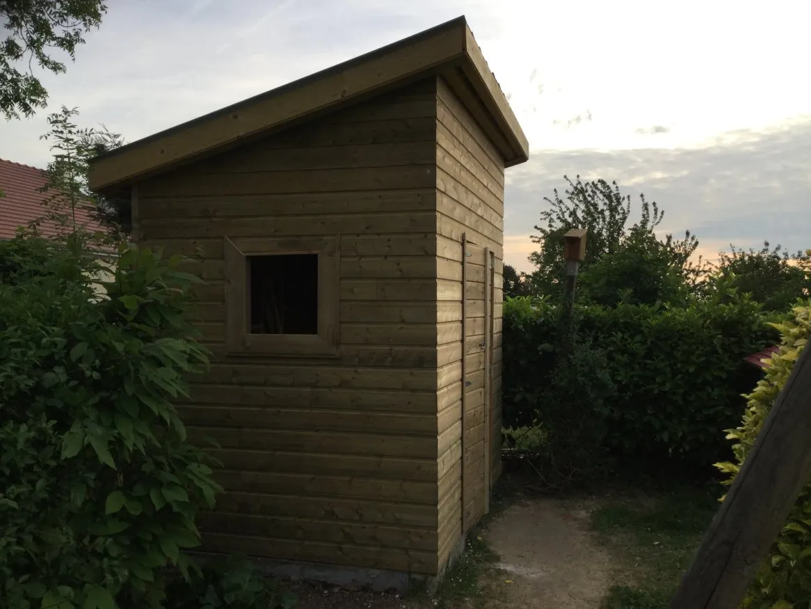La classique cabane de jardin