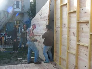 On amène le pignon droit