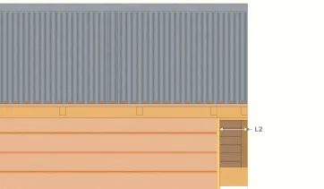 Porte-à-faux principal L2