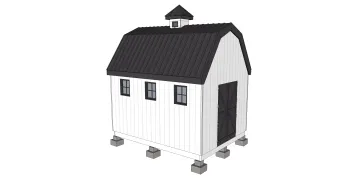 Bardage bois de couleur blanche