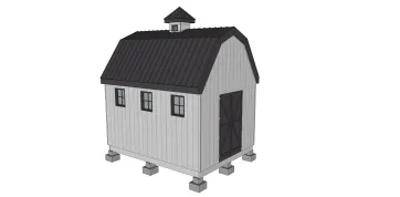 Bardage bois de couleur grise