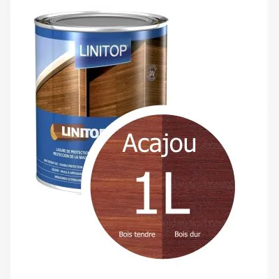 LINITOP SOLID : Lasure de protection avec filtre UV nouvelle génération - Réf. L254
