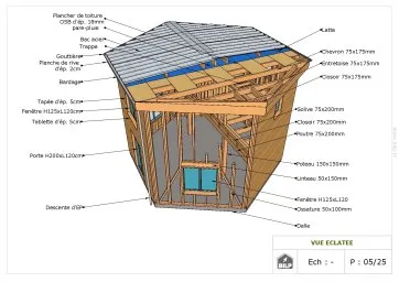 Vue éclatée ANTONIA_C