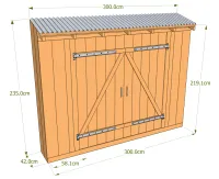 Vignette de l'article : Dimensions générales de ma cabane