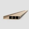 Lame XL aluminium 29mm, longueur 2m, YAZD structuré BEIGE SABLE