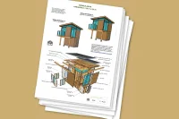 Vignette de la rubrique : Plans de construction en bois (cabanes & abris)