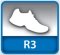 Classe de résistance R3 (entraxe max. : 90 cm) picto